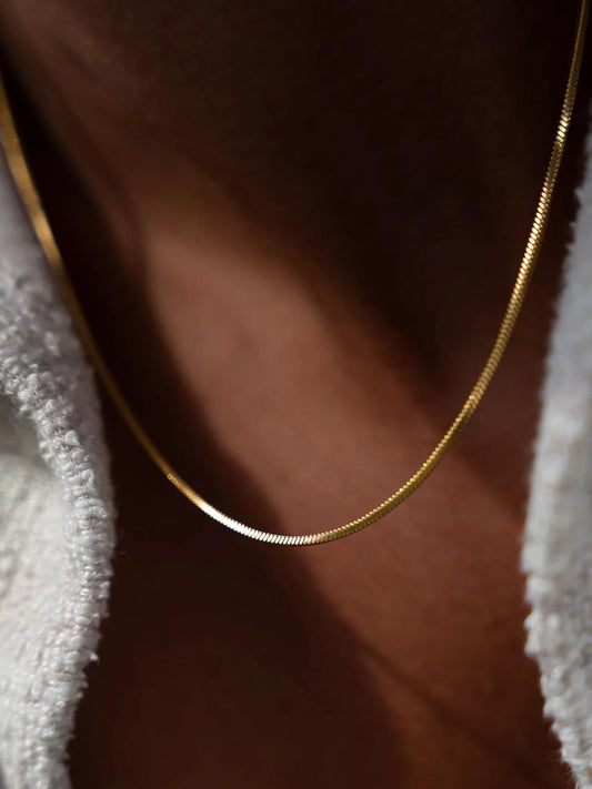 The Octa Necklace (gold plated)