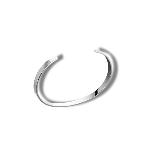 CUFF ARMBAND (SILVERPLÄTERAT)