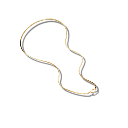 OCTAGON HALSBAND (GULDPLÄTERAT)