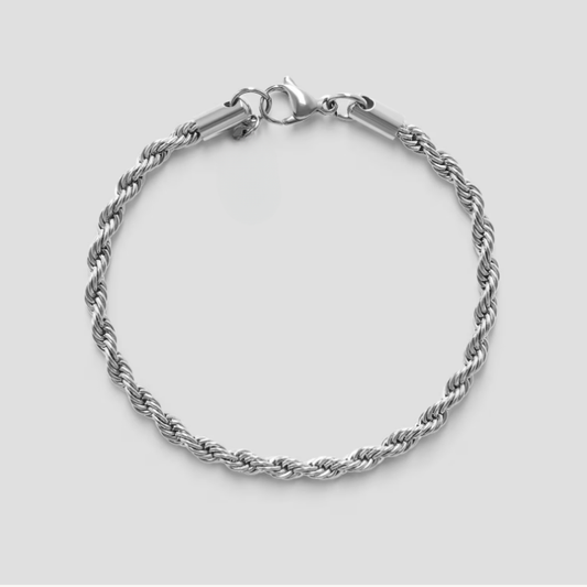 Braided Bracelet - Silver