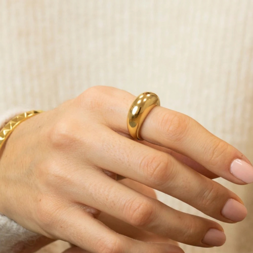 LUNA RING (GULDPLÄTERAT)